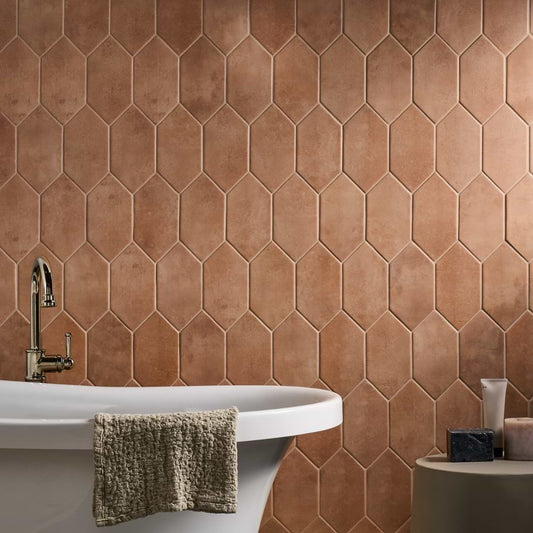 Terracotta Picket 4X8 Polished