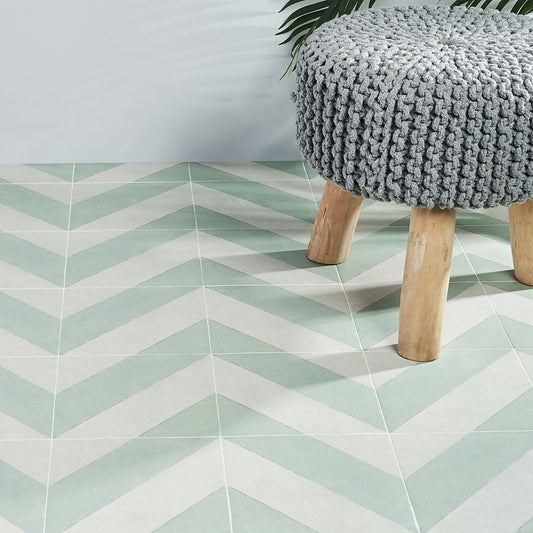 Artstract Diagonals Sage Matte