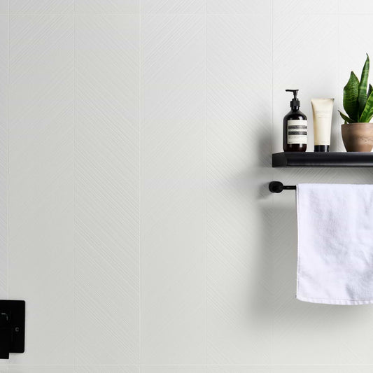 Arrow White 18X48 Matte