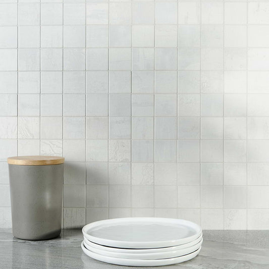 Light Silver 2X2 Matte