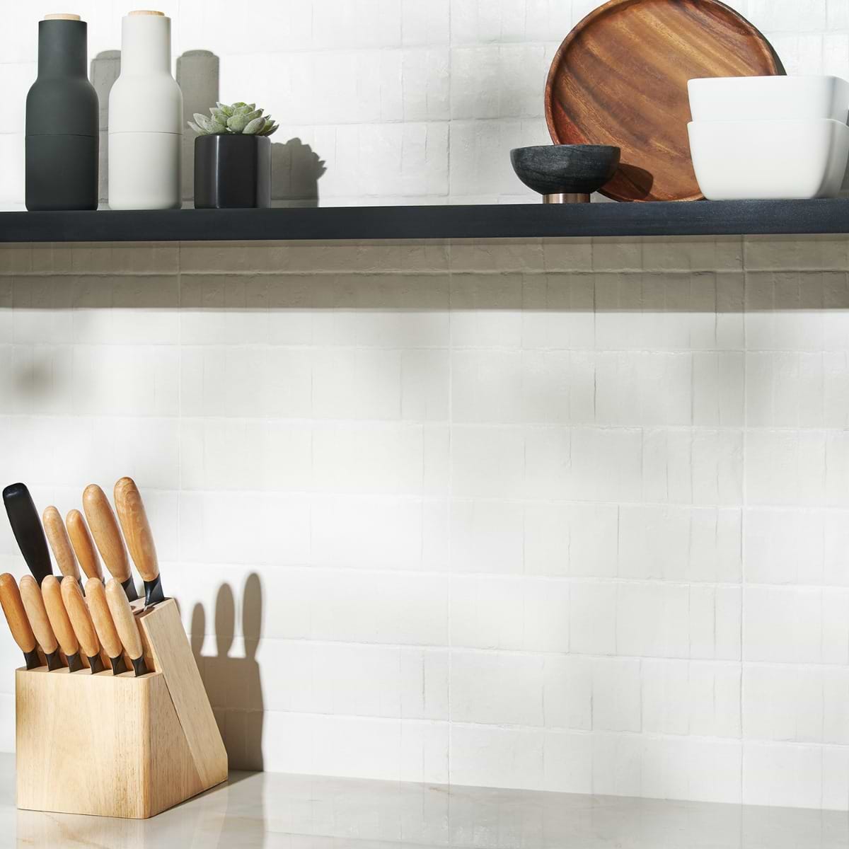 Plaster White 3X12 Matte