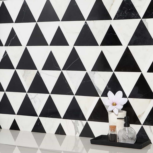 Gris Nero- Nero Calacatta Thassos Lines Polished (discontinued)