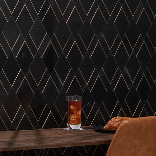 Nero- Nero Marquina Brass Polished