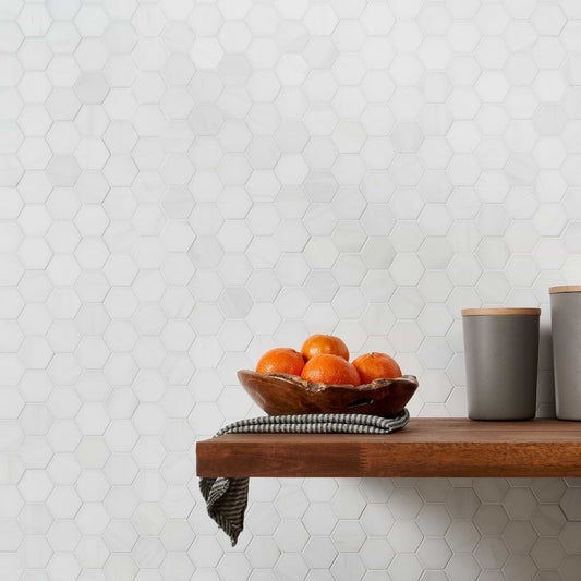 Dolomite 2" Hex Matte