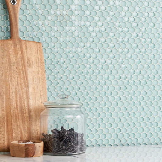 Ice Mint Circles Polished