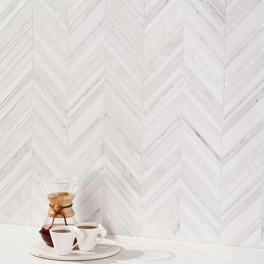 White- White Thassos, Alaska White Pearl Polished
