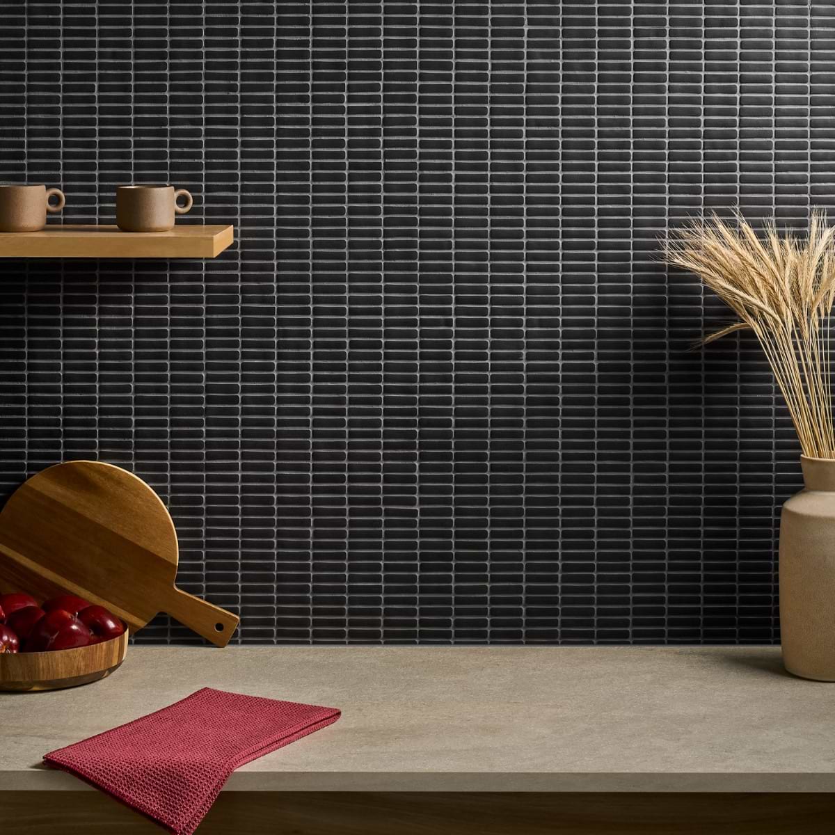 Nesso Brick Black Matte