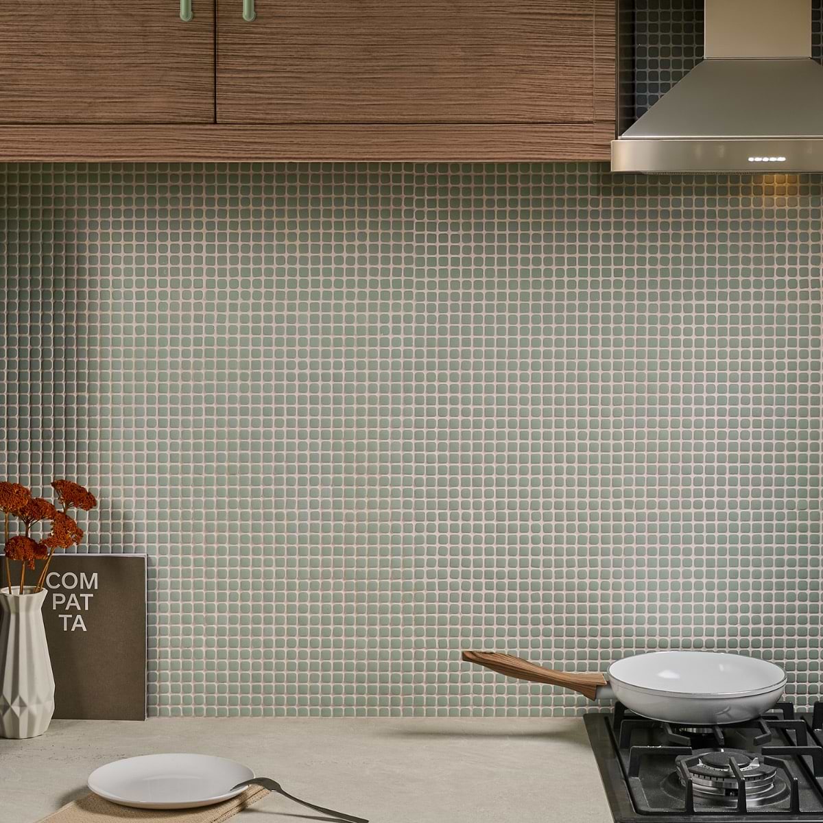 Nesso Mini Square Green Matte