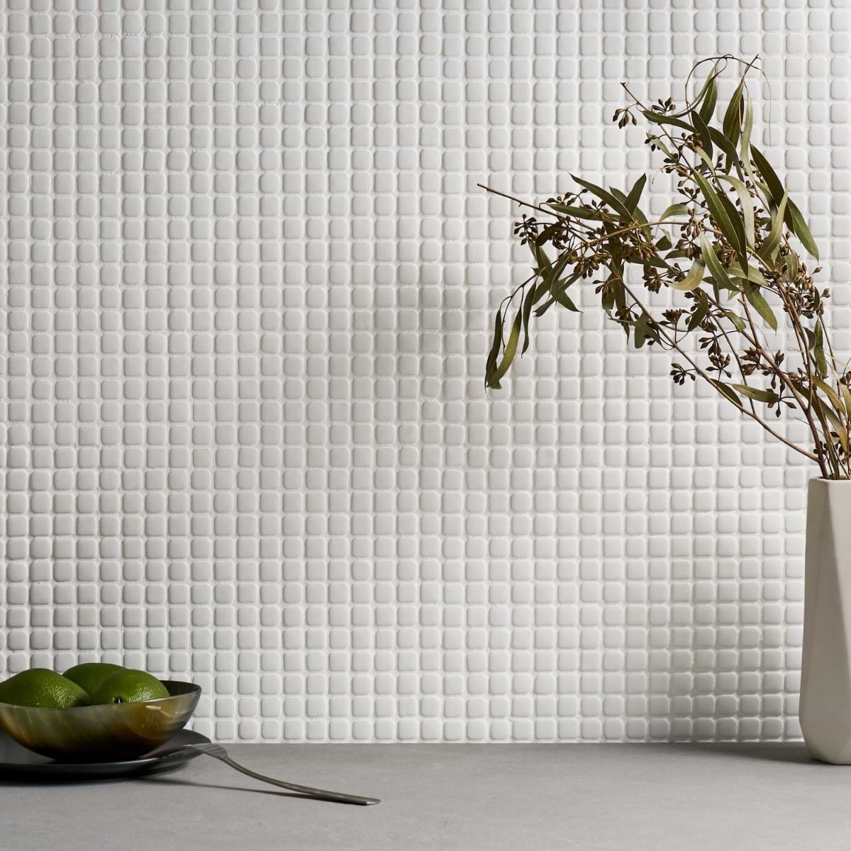 Nesso Mini Square White Matte