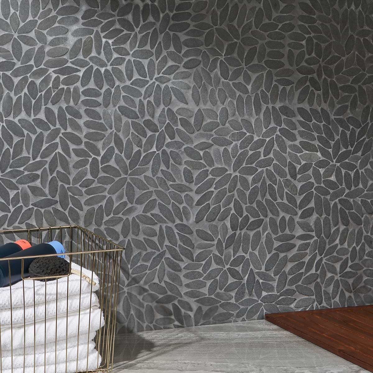 Black Lava Tumbled