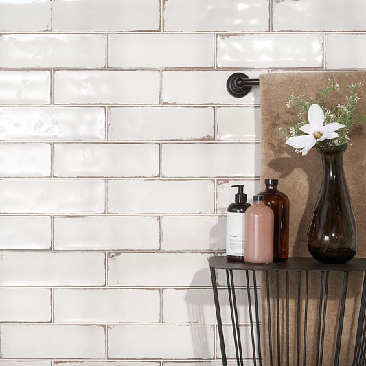 Bernalillo White 4X12 Polished