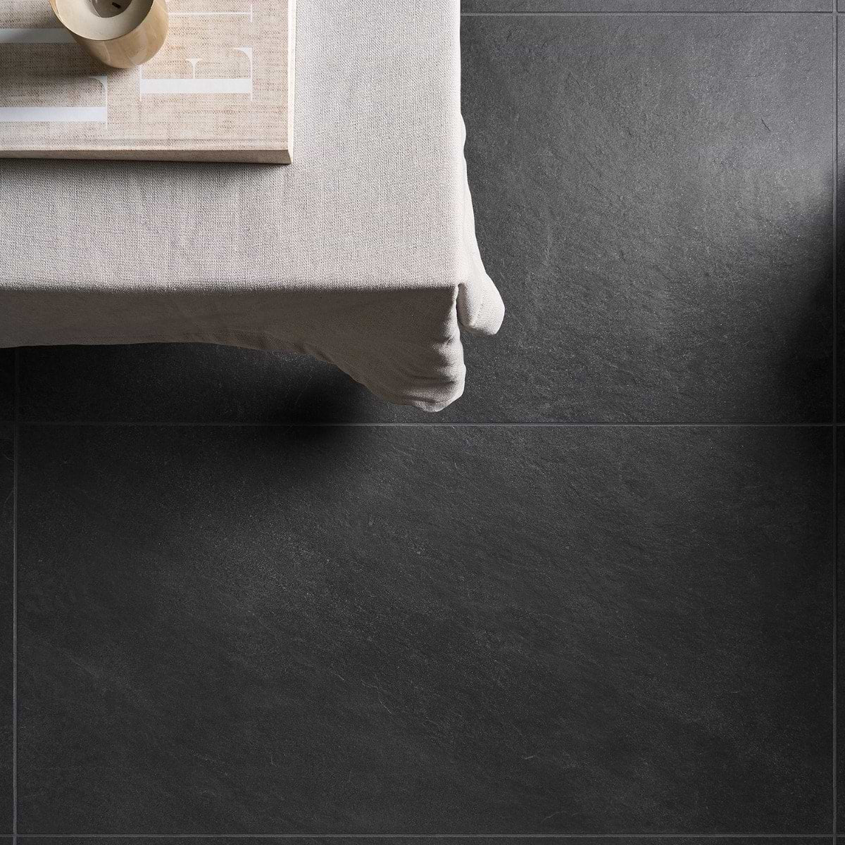 Charcoal Black 24X48 Matte