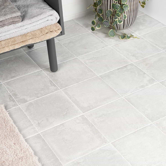 Perla Gray 8X8 Matte