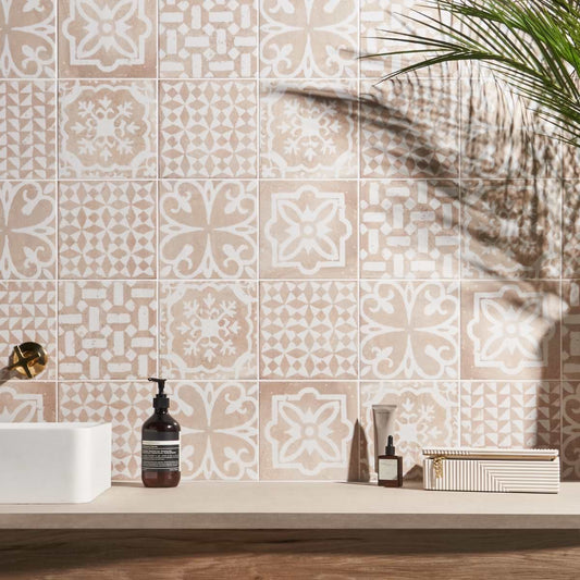Terra Crema Décor 8X8 Matte
