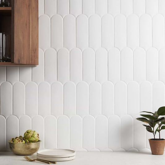 White 3X8 Matte