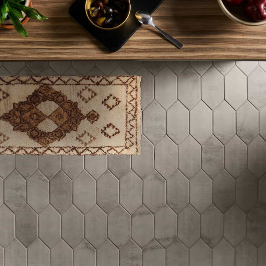Dove Gray Picket 4X8 Polished