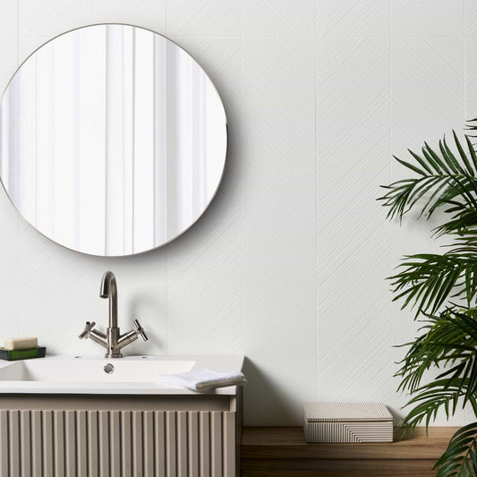 Arrow White 18X48 Matte