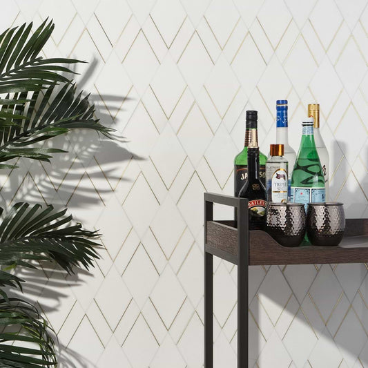 Thassos- White Thassos Brass Polished