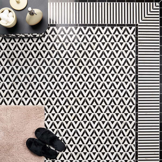 Avant Garde Linear Calacatta Black Jade Polished