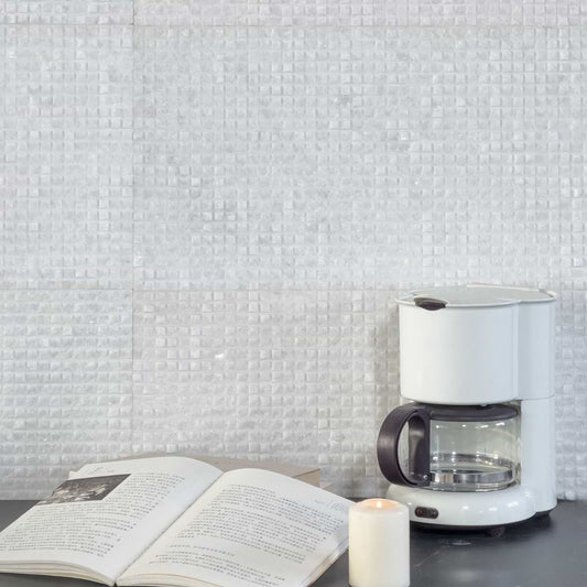 Carvina Cube Bianco Ice 12X24 Textured