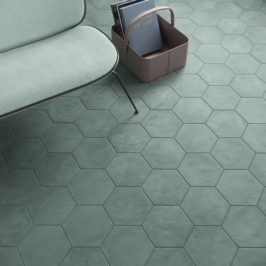 Green Cielo 8" Hex Matte