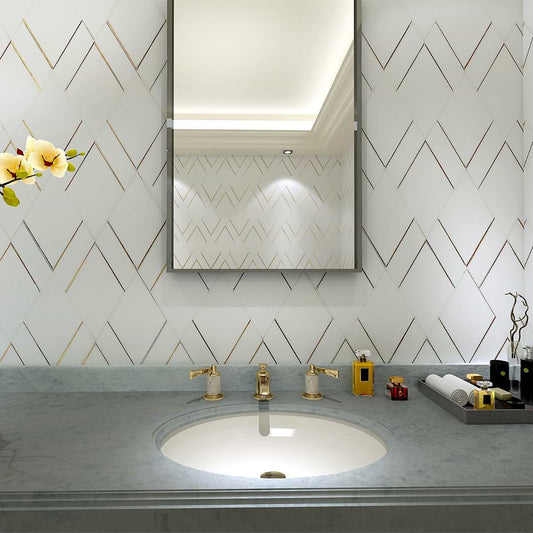 Thassos- White Thassos Brass Polished