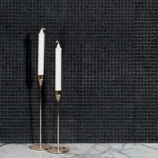 Carvina Cube Noir Basalt 12X24 Textured
