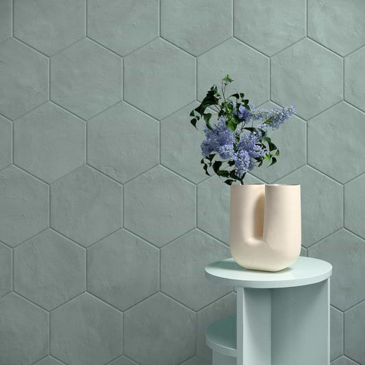 Green Cielo 8" Hex Matte