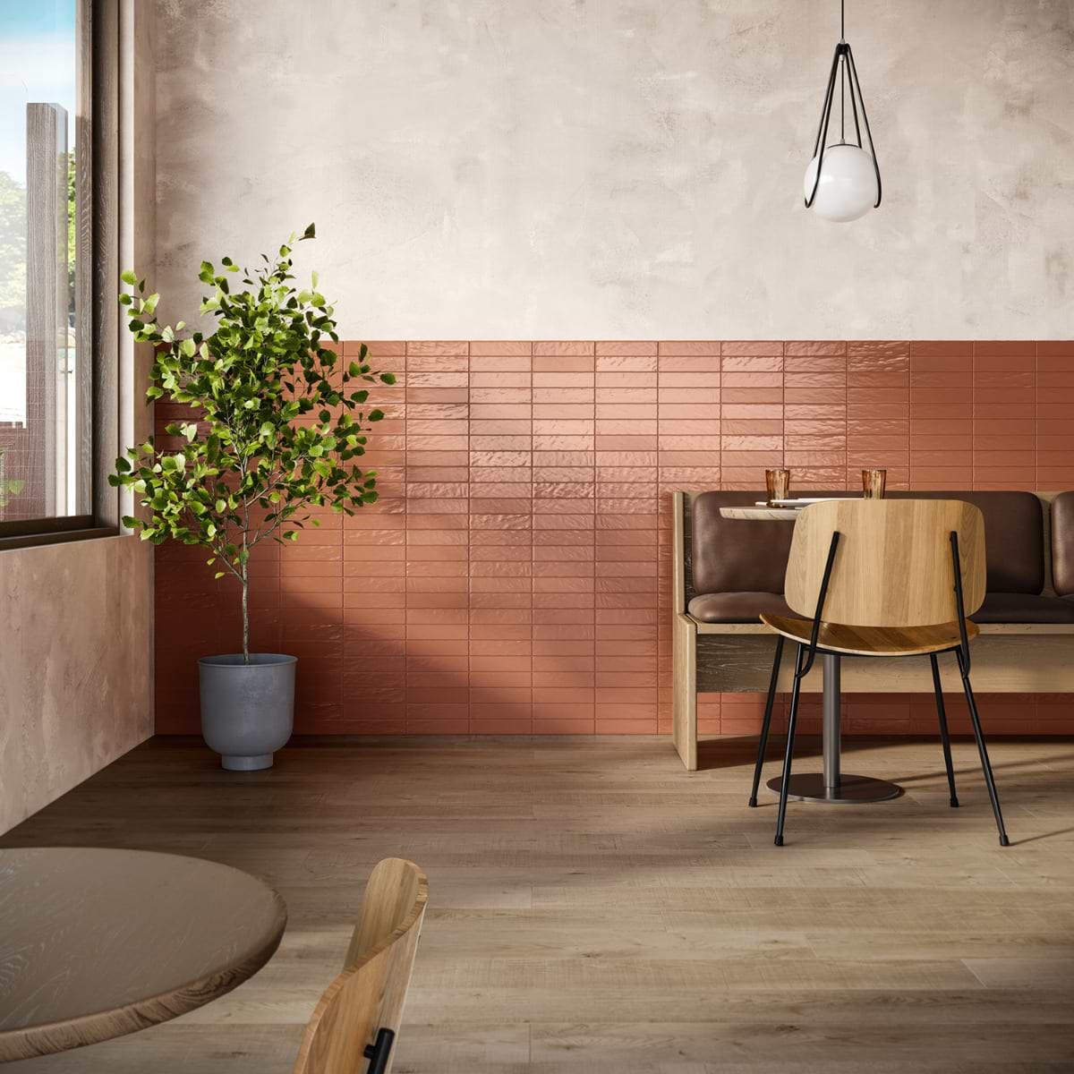 Terracotta 2X8 Satin