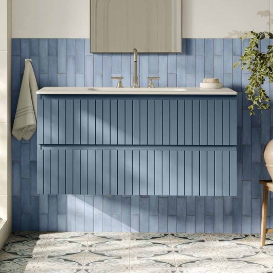 Adeline Denim 42" Single Vanity without Top