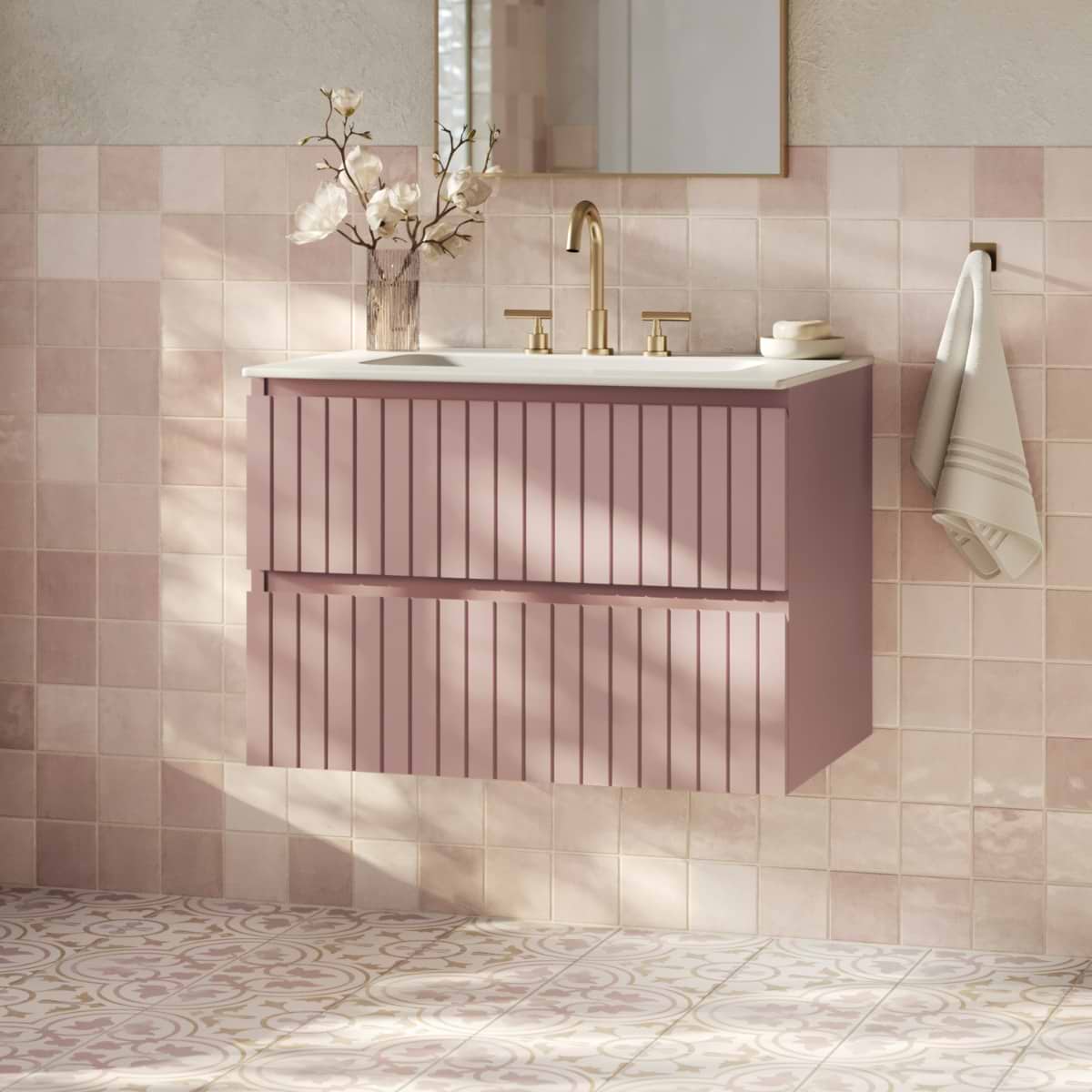 Adeline Rose 30" Single Vanity without Top