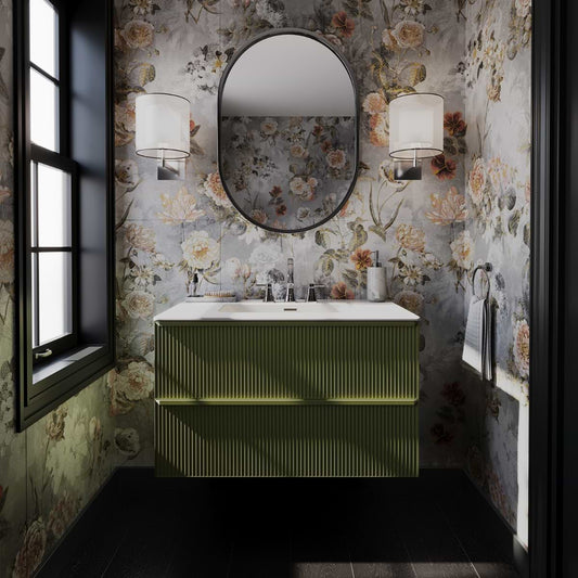 Astor Olive 36" Single Vanity without Top