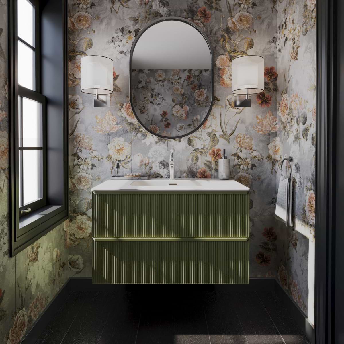 Astor Olive 36" Single Vanity without Top