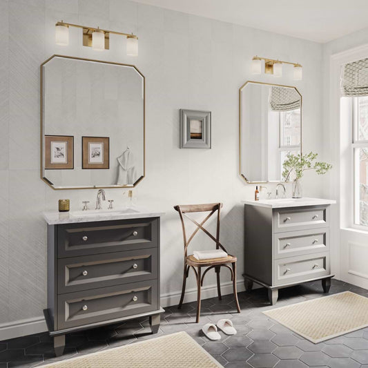 Nora White 36" Single Vanity without Top (discontinued)