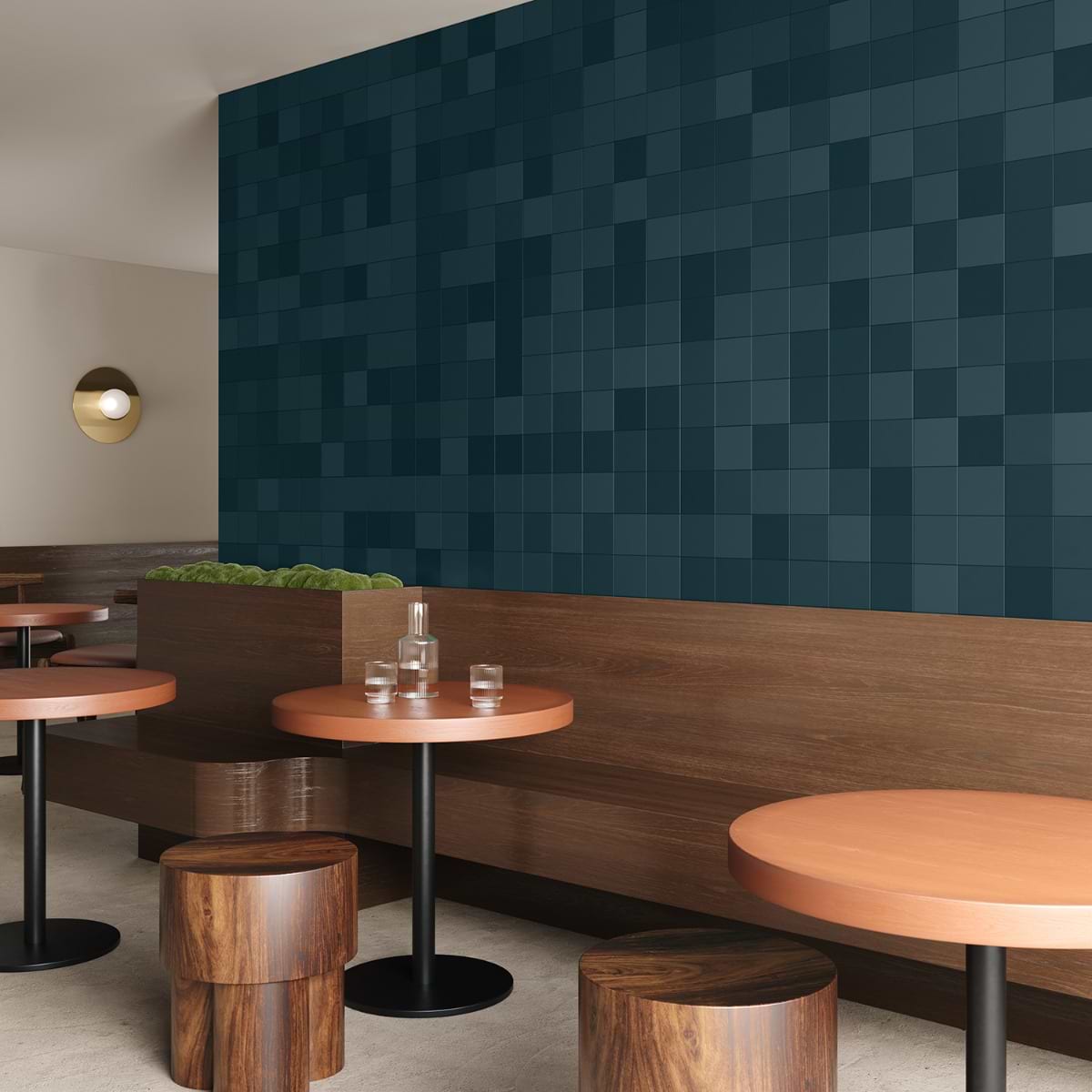 Teal 5X5 Matte