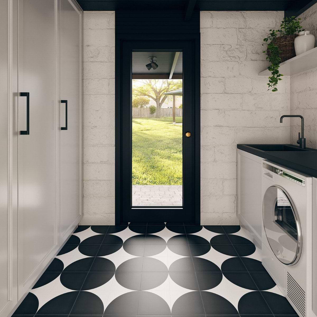 Black 8X8 Matte