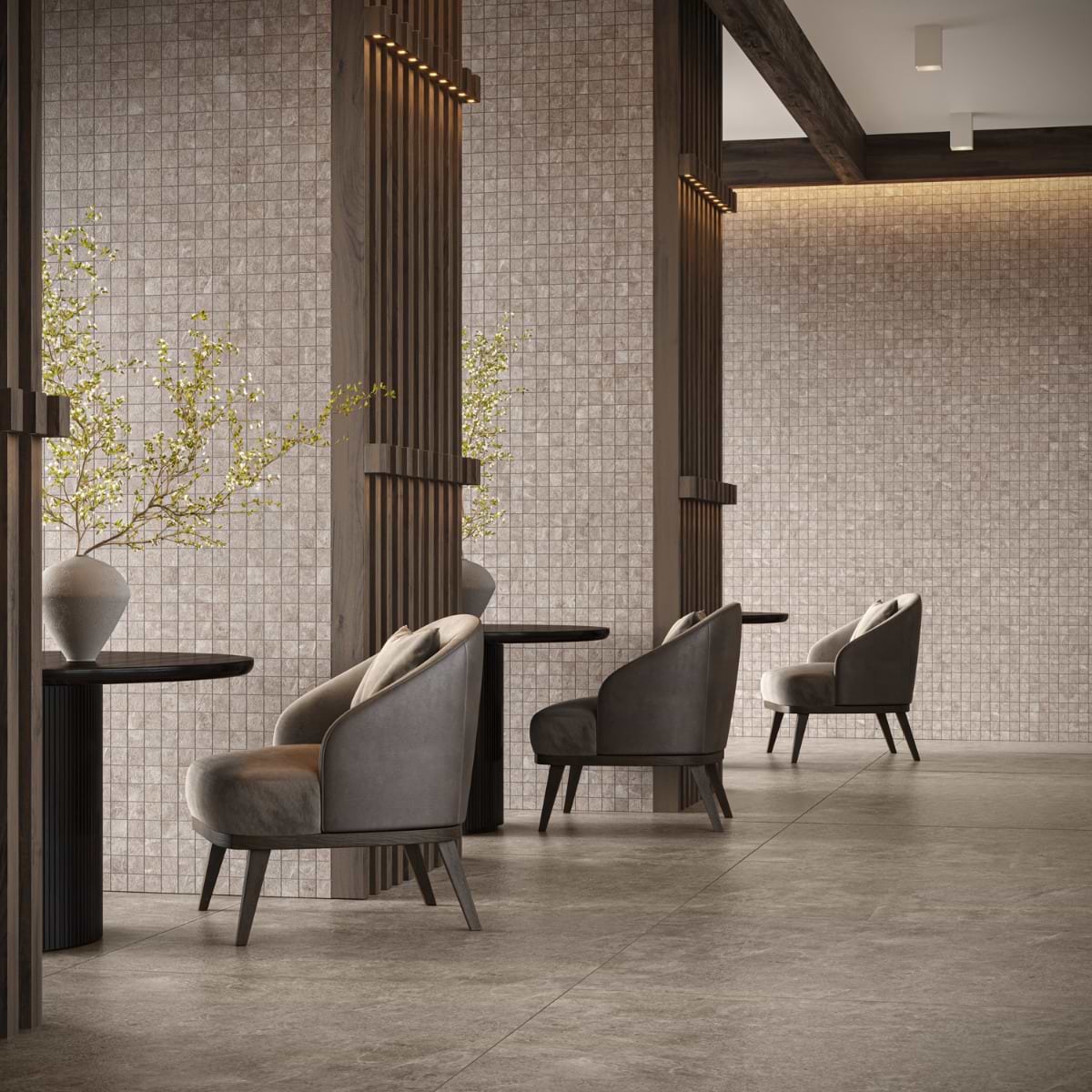 Caramel Brown 48X48 Matte