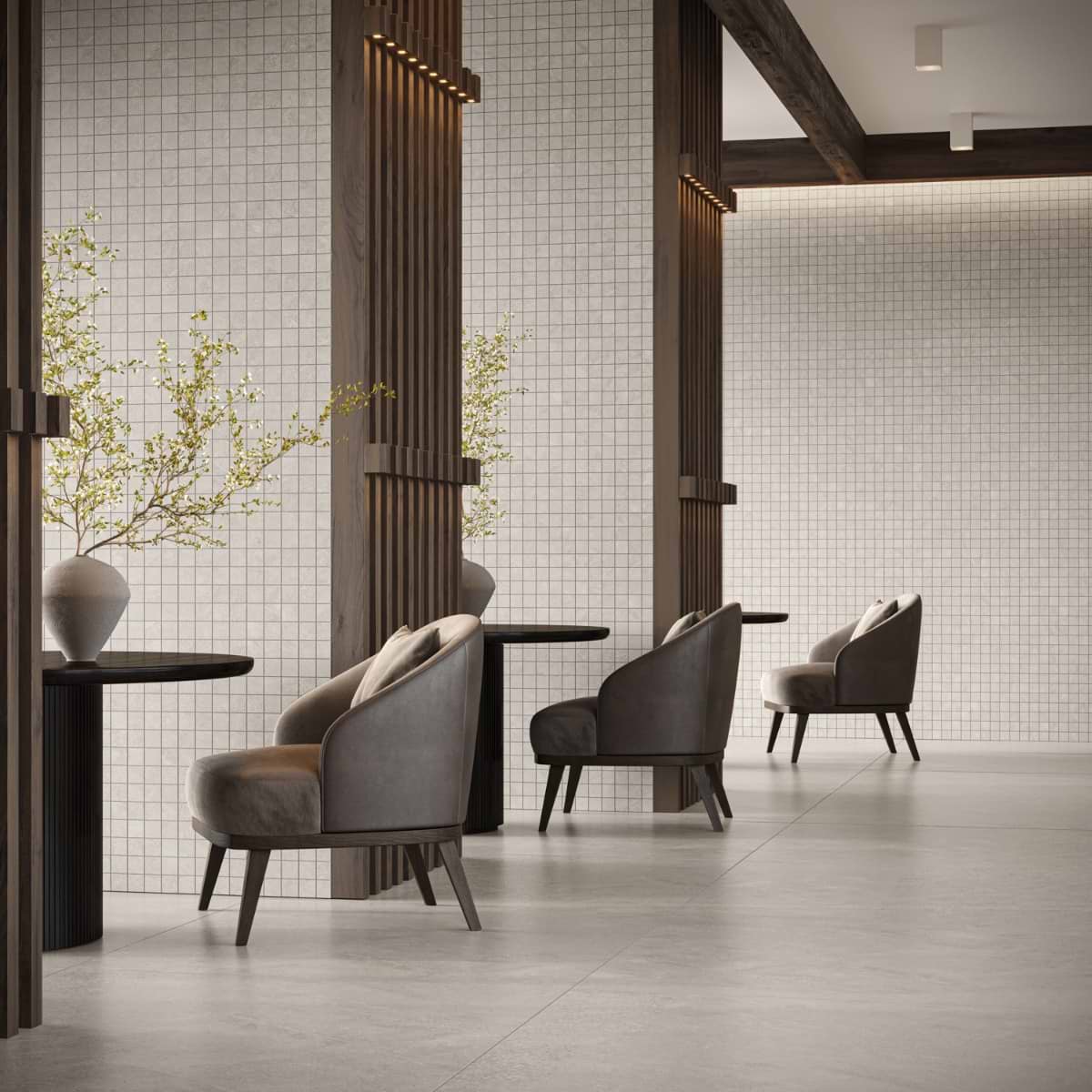Linen White 48X48 Matte