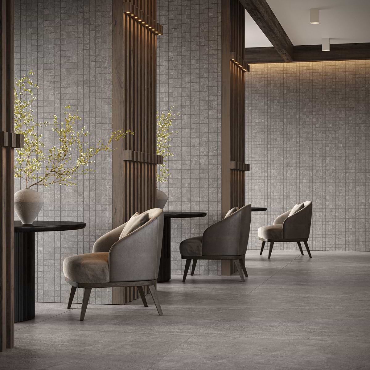 Slate Gray 48X48 Matte