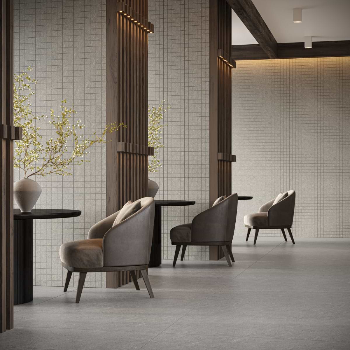 Motley Silver Gray 24X48 Matte