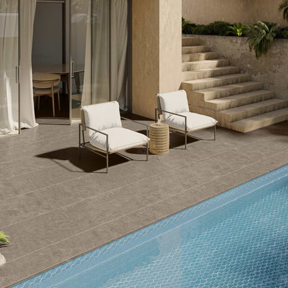 Caramel Brown 2CM Paver 24X36 Matte