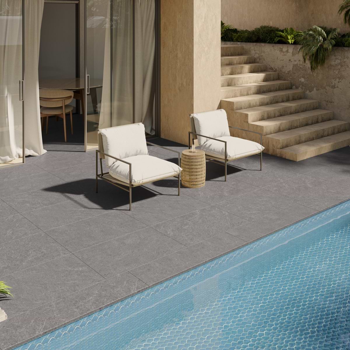 Silver Gray 2CM Paver 24X36 Matte
