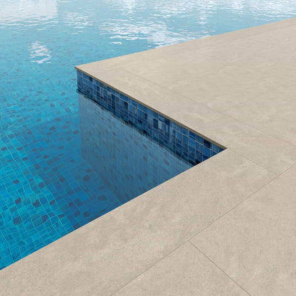 Crema Beige Pool Coping 12X48 Matte
