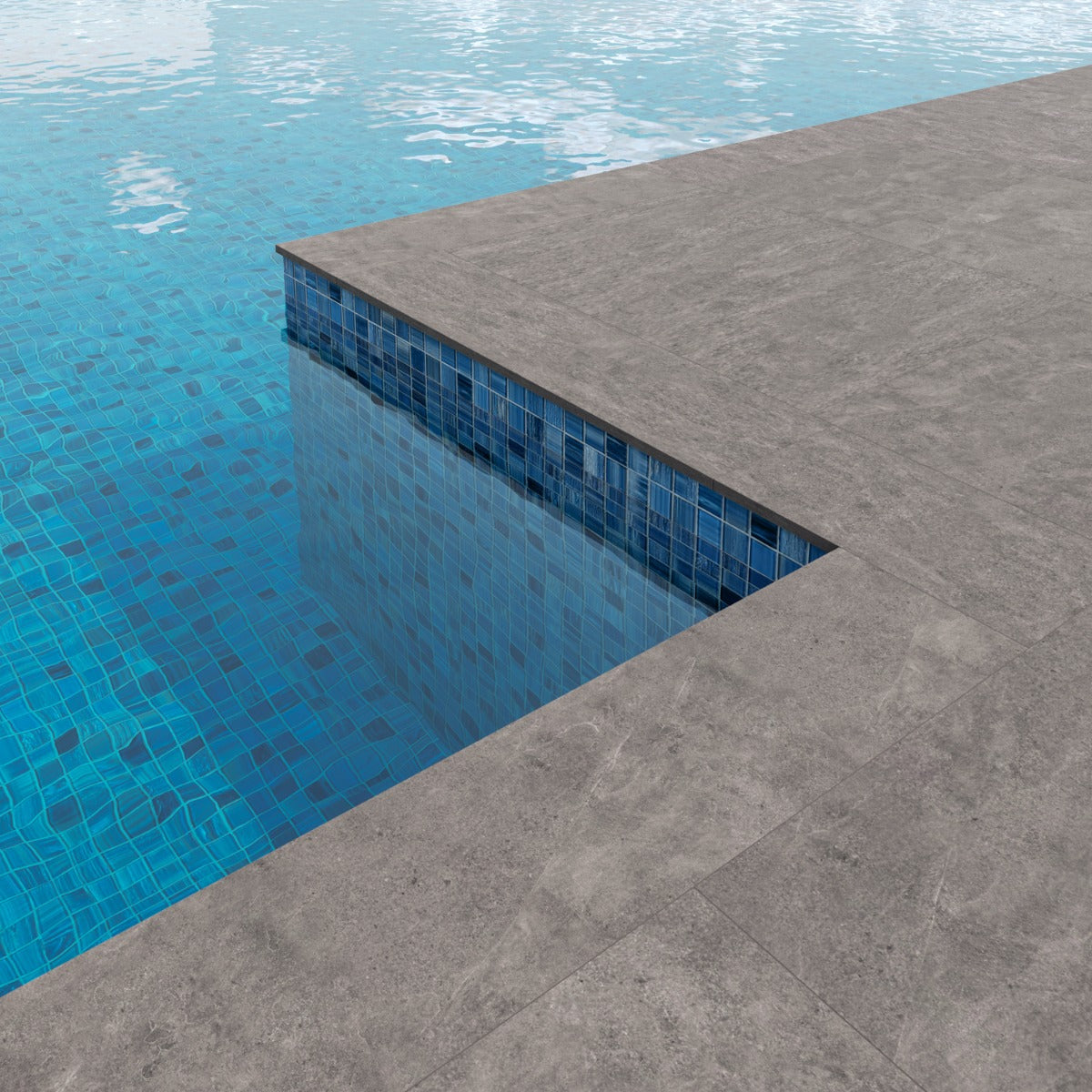Slate Gray Pool Coping 12X48 Matte