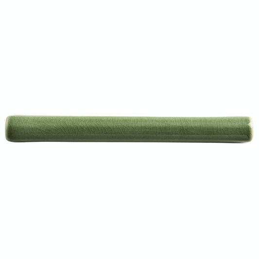 Baroque Glass Trim Crackled Fern Green Trim Polished FXBRQPENFRN1X6