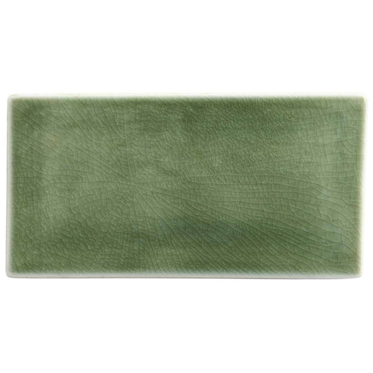 Fern Green 3X6 Crackled