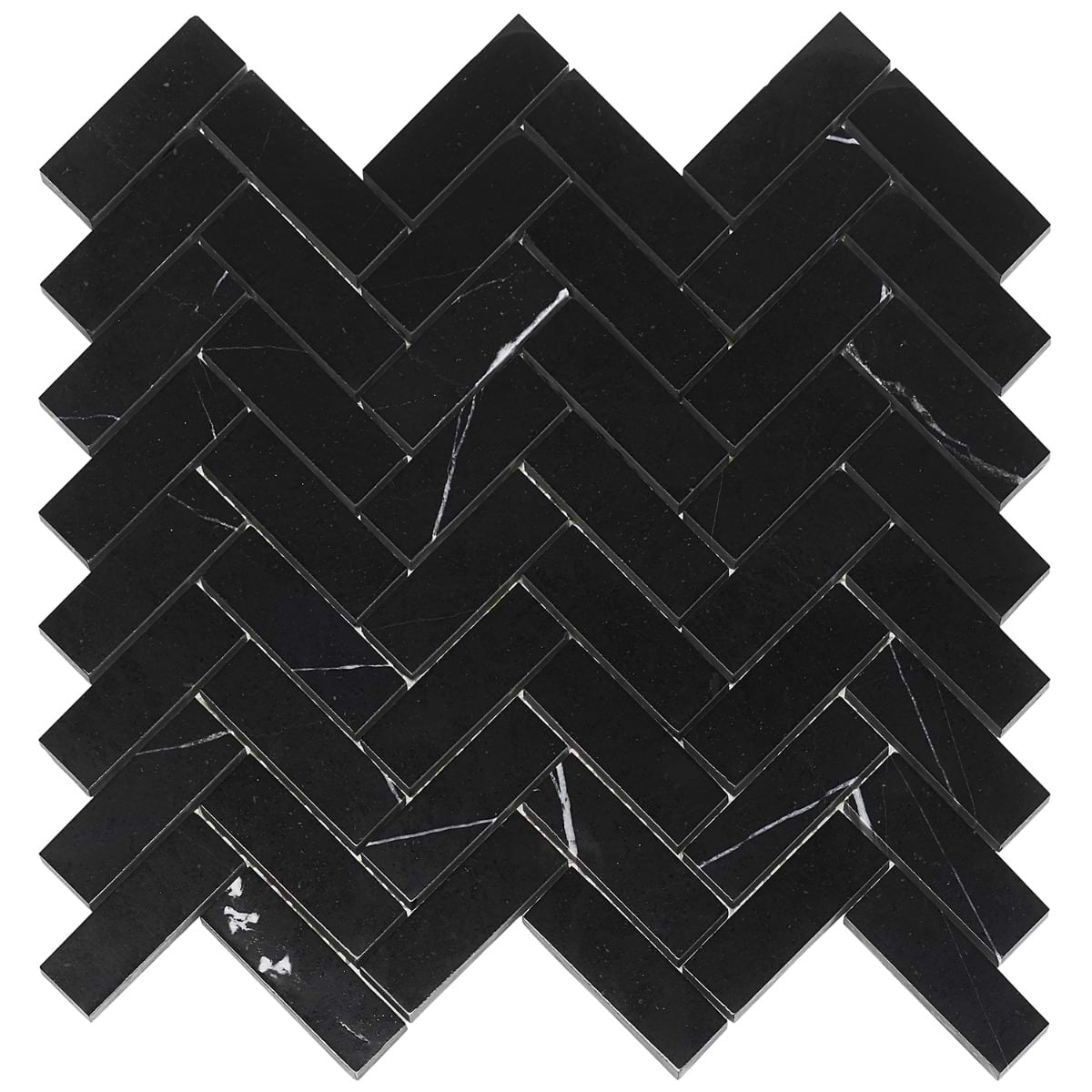 Marquina Herringbone 1X3 Polished