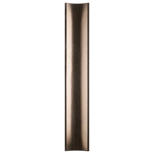 3D Fluted Column Metallic Copper 6X36 Polished