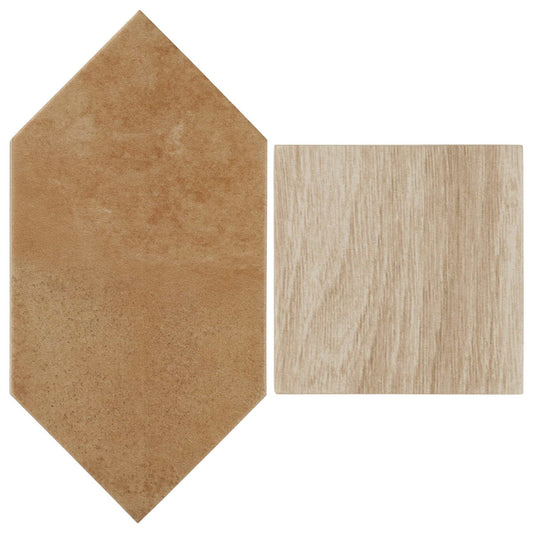 Terracotta Picket Oak Beige Square (KIT ONLY) 4X8 Matte