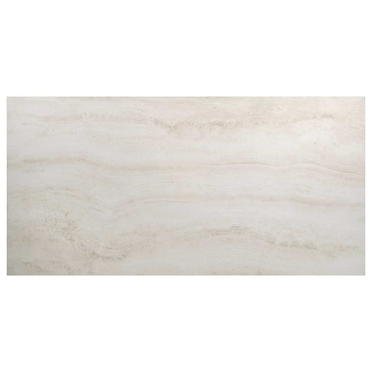 Bellamar Travertino Bianco 24X48 Matte